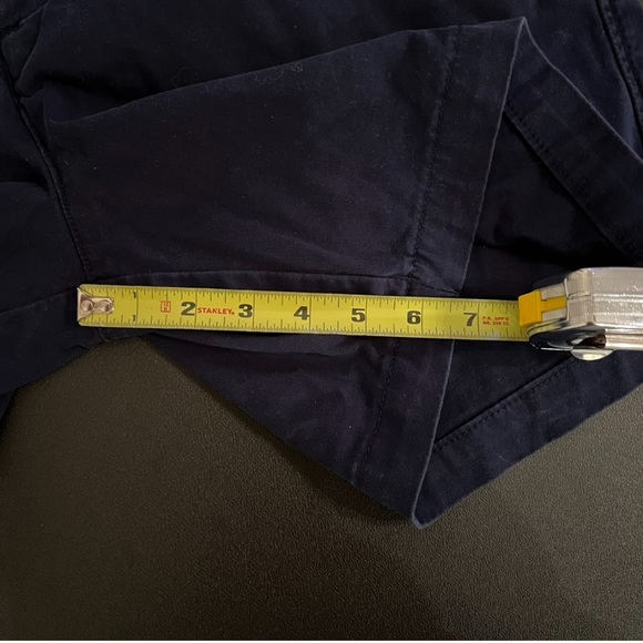 SADDLEBRED Chino Shorts Men's Size 34W Pleated Front Preppy Casual Navy - Picture 5 of 6